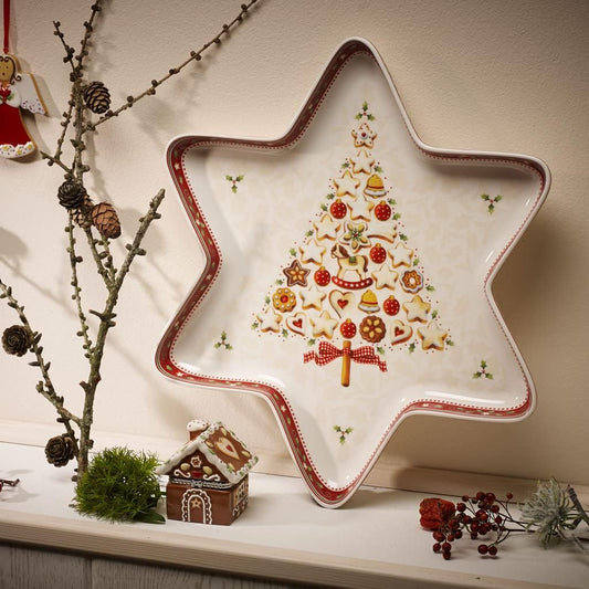 Villeroy & Boch Winter Bakery Delight Bowl, 37,5x33x5 cm, Multi Colour