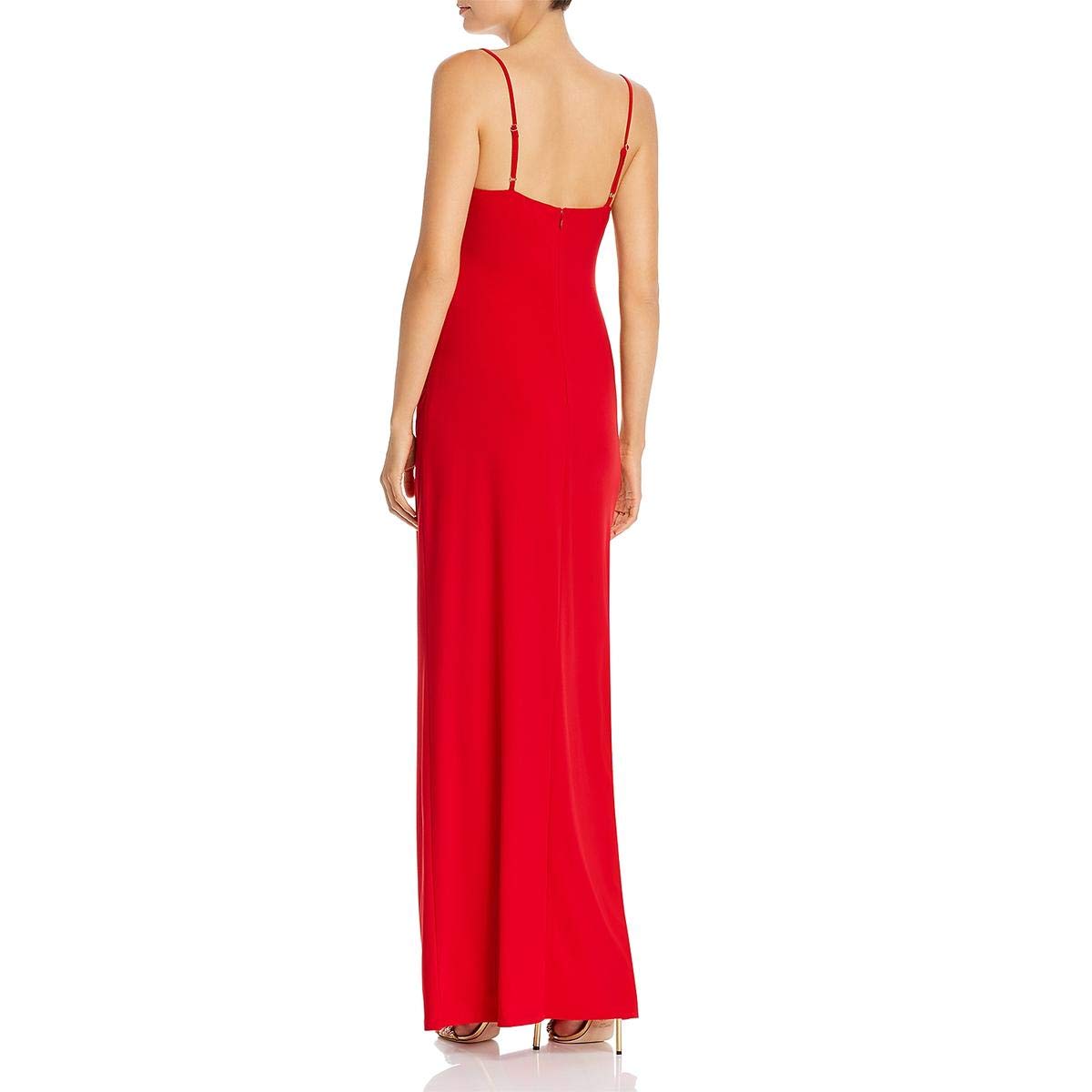 LAUNDRY BY SHELLI SEGAL Ruched Jersey Gown (8) Red