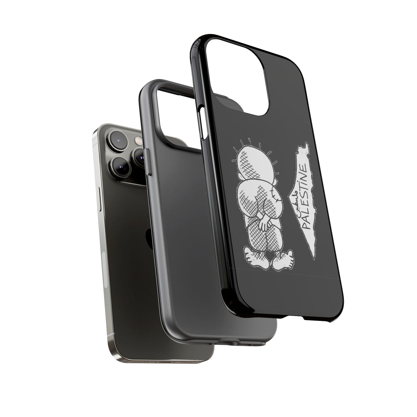 Tough Cases: Unique Phone Case, Palestine Design, Gift for Activists, Customizable Protection, Stylish Cell Phone Cover