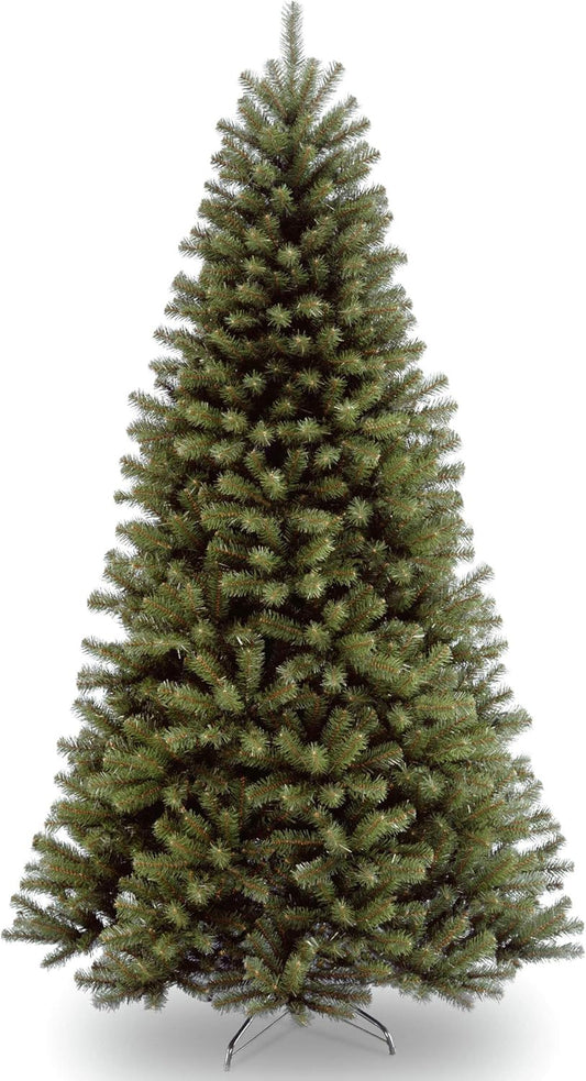 National Tree Company Artificial Full Christmas Tree, Green, North Valley Spruce, Includes Stand, 7 feet