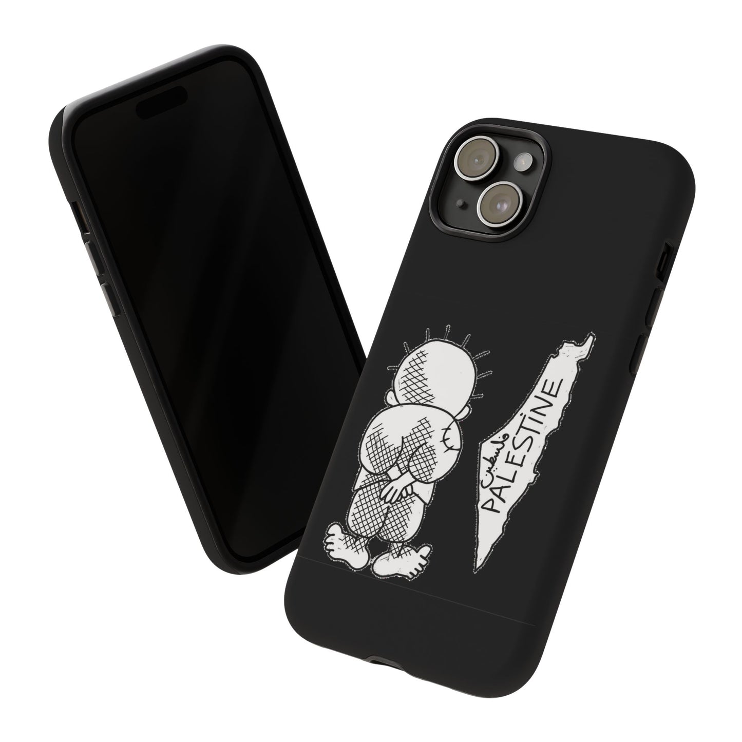 Tough Cases: Unique Phone Case, Palestine Design, Gift for Activists, Customizable Protection, Stylish Cell Phone Cover