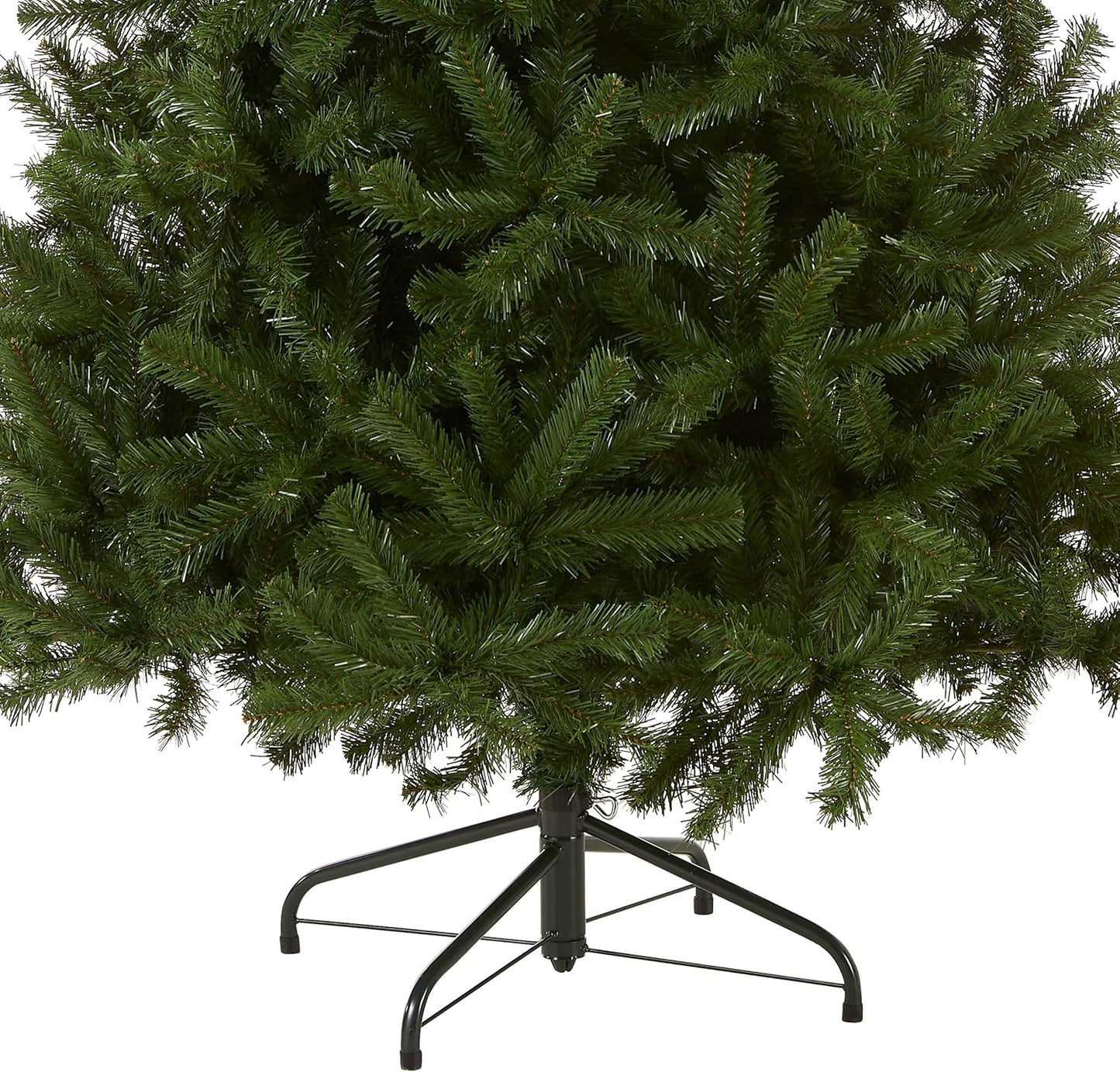 National Tree Company Artificial Full Christmas Tree, Green, North Valley Spruce, Includes Stand, 7 feet