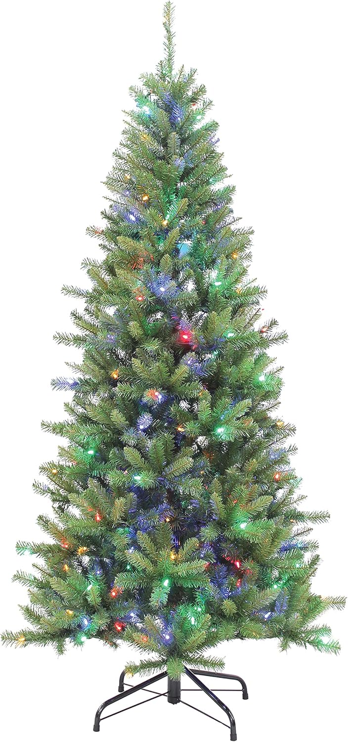 Sterling 7 ft. Pre Lit Color Changing LED Ozark Pine Christmas Tree Like New