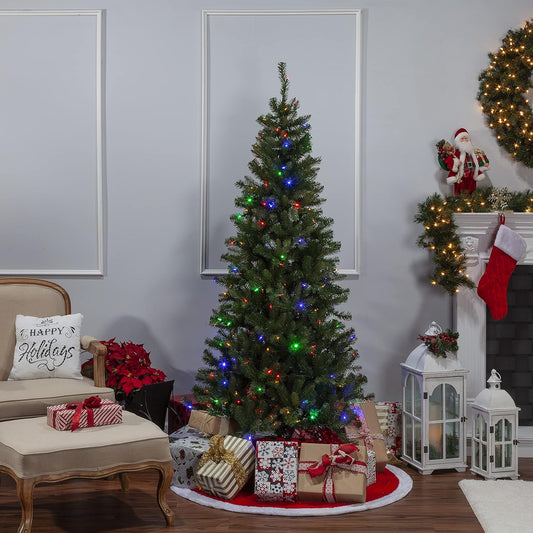 Sterling 7 ft. Pre Lit Color Changing LED Ozark Pine Christmas Tree Like New