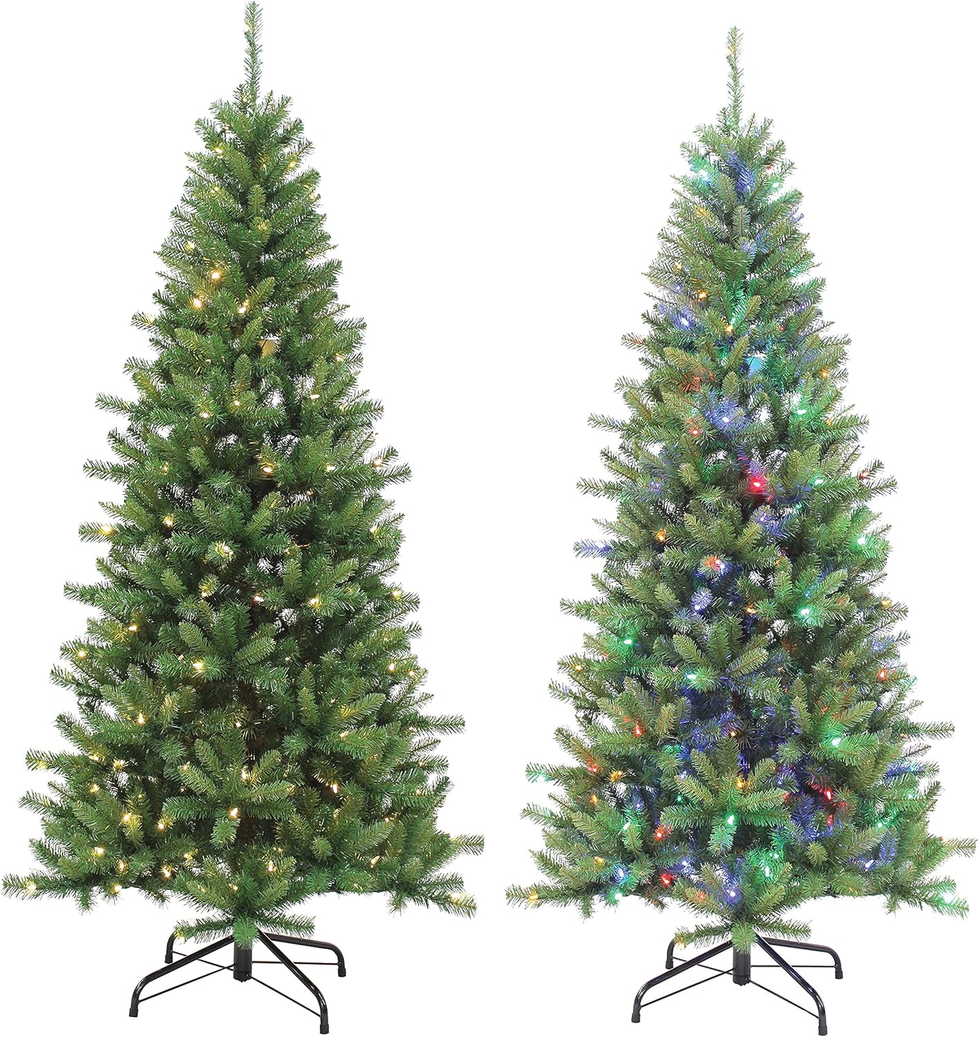Sterling 7 ft. Pre Lit Color Changing LED Ozark Pine Christmas Tree Like New