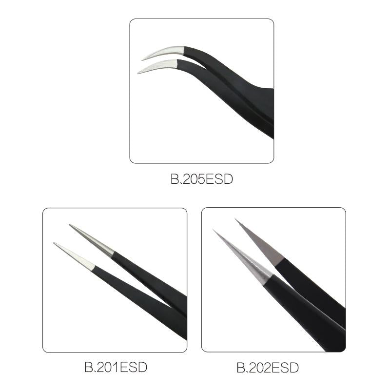 NNEIDS Top Tweezers For Electronics Best Bst 202Esd