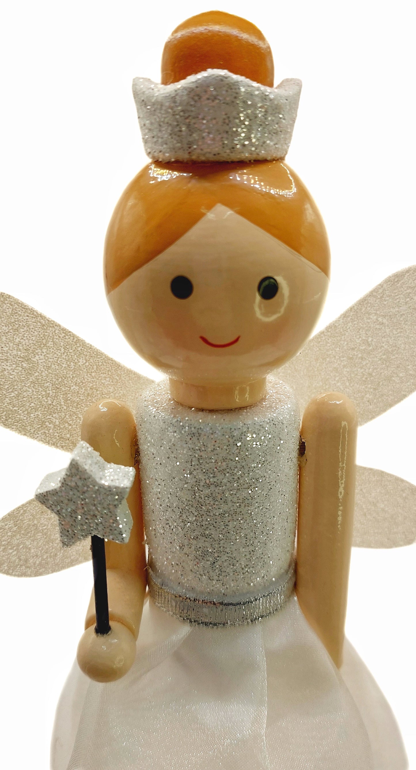 Glittering Fairy Nutcracker Princess Wizardi F07M6-2 White