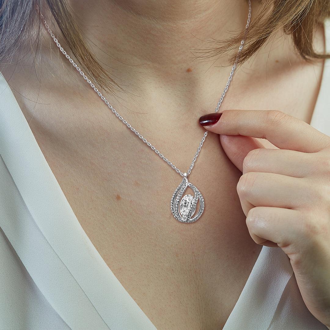 To My Amazing Granddaughter - It Brings Me Joy To Show You How Much I Care - Orbital Birdcage Necklace