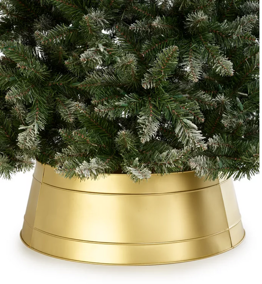 Holiday Lane Gold Metal Tree Collar, Created for Macy's