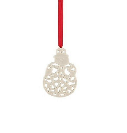 Lenox Snowman Charm Ornament