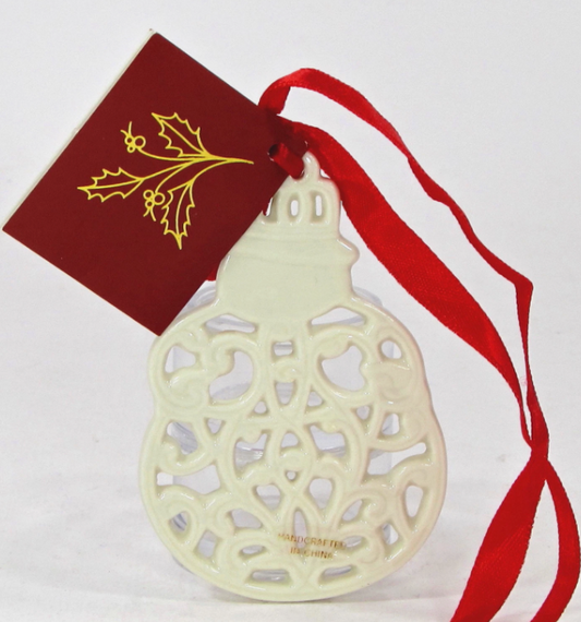 Lenox Snowman Charm Ornament