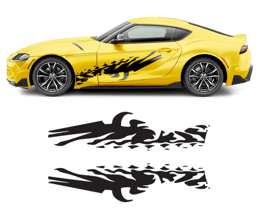 Toyota Supra Accents Graphics