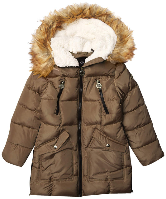DKNY Girls' Puffer Jacket