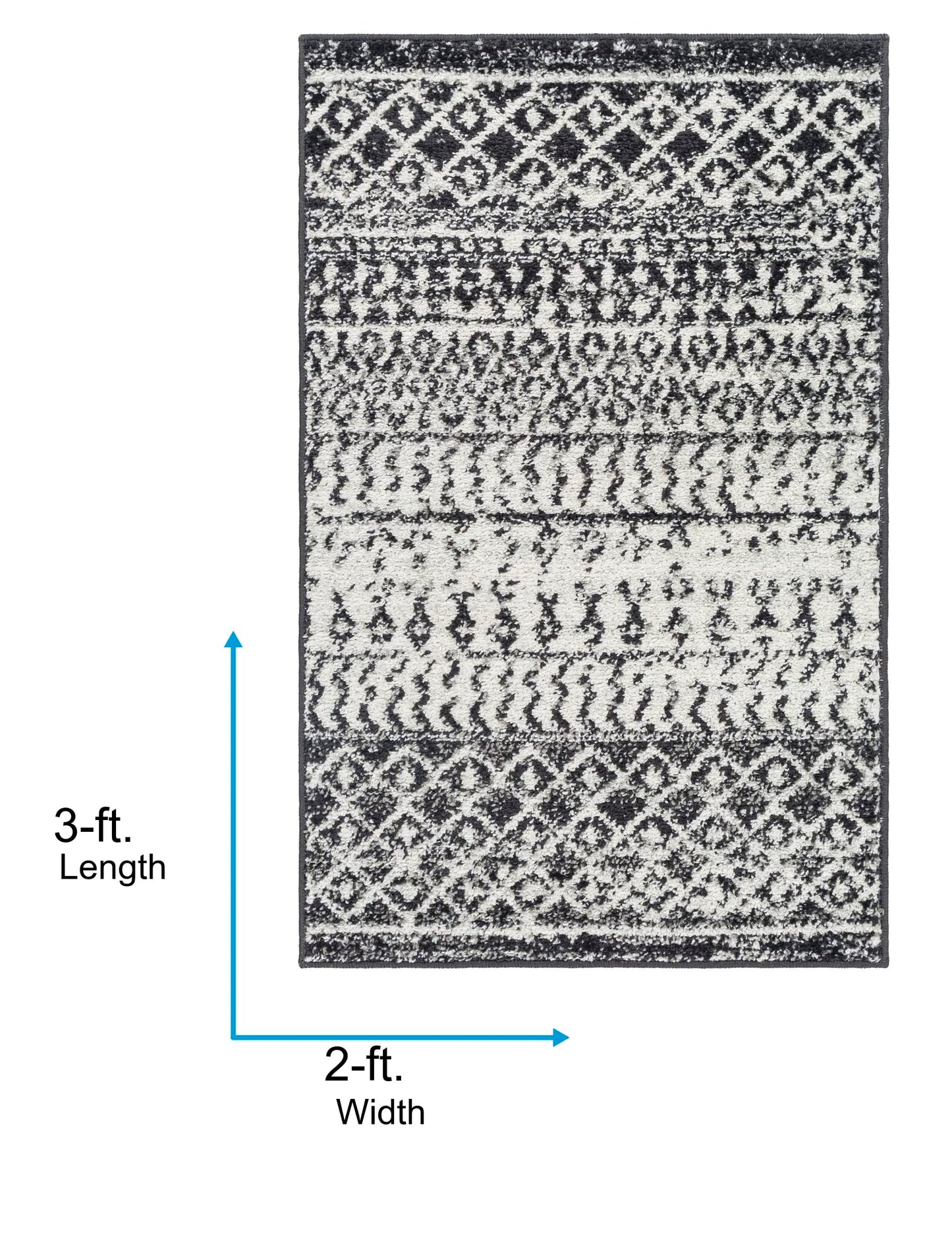 Livabliss Chester Boho Moroccan Area Rug