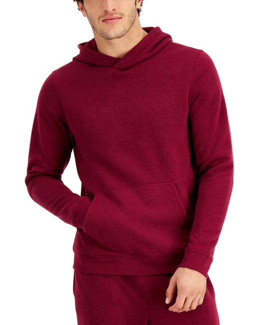ID Ideology Men's Solid Fleece Hoodie Red Size XX-Large
