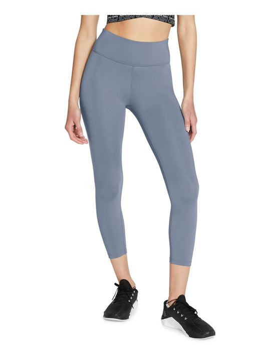 Nike Women's One Plus Size Cropped Leggings (Ashen Slate/White, 1X)