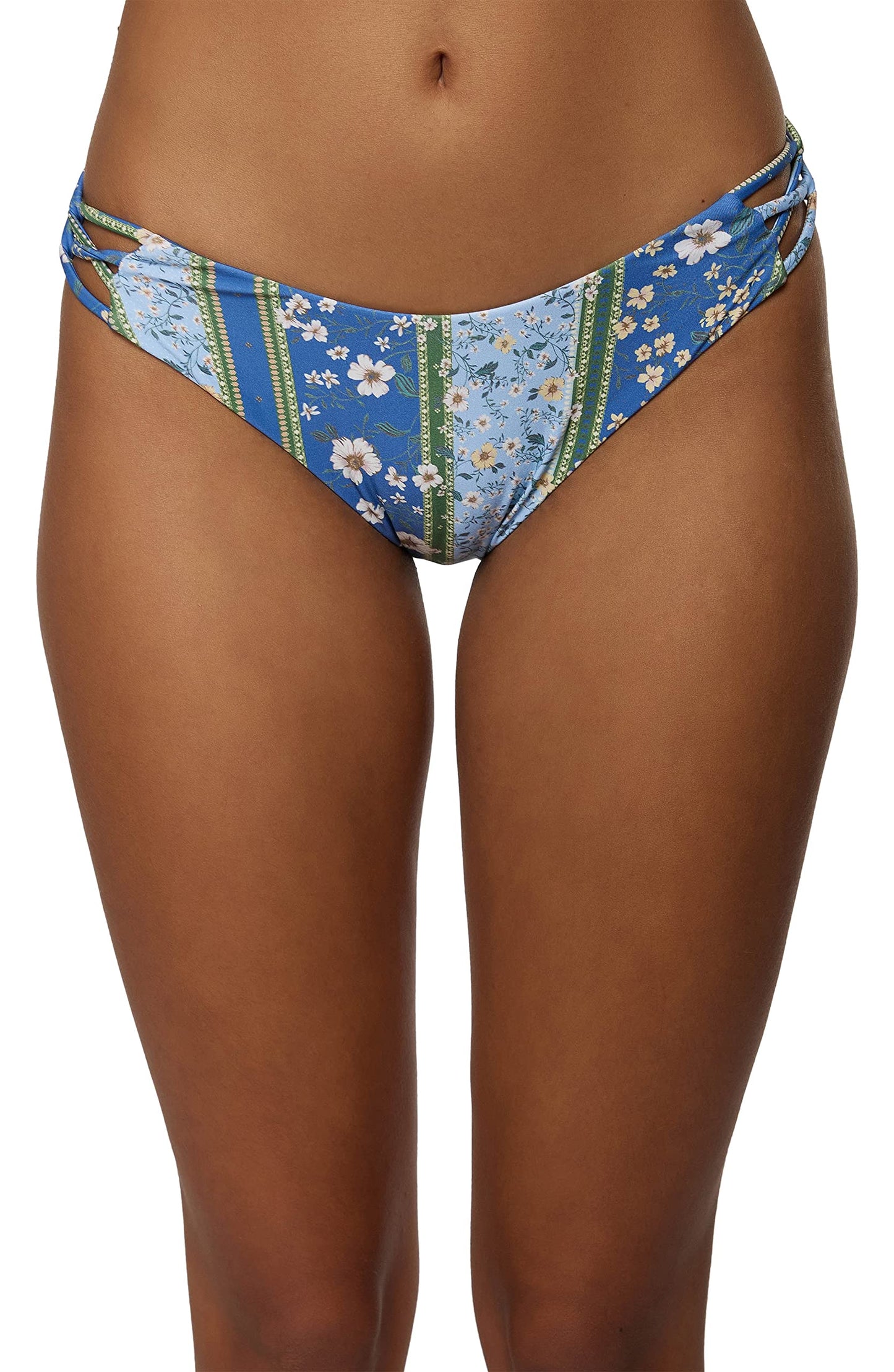 O'NEILL Womens Swim Penny Kaanapali Medium-Coverage Bikini Bottom Classic Blue
