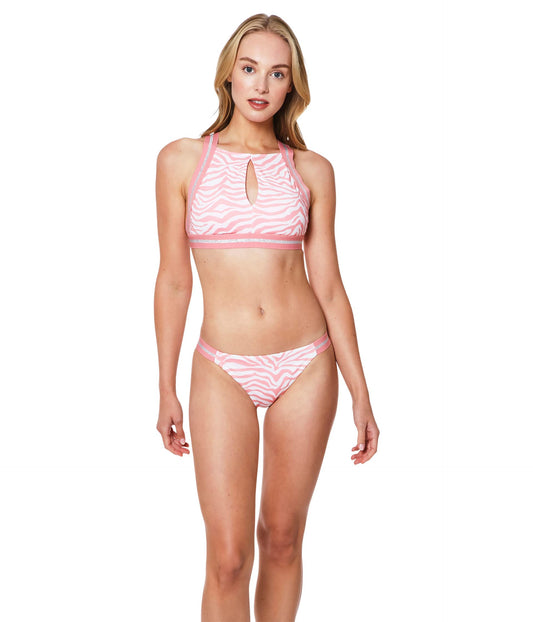 Sanctuary Modern Kitty Keyhole High Neck Top