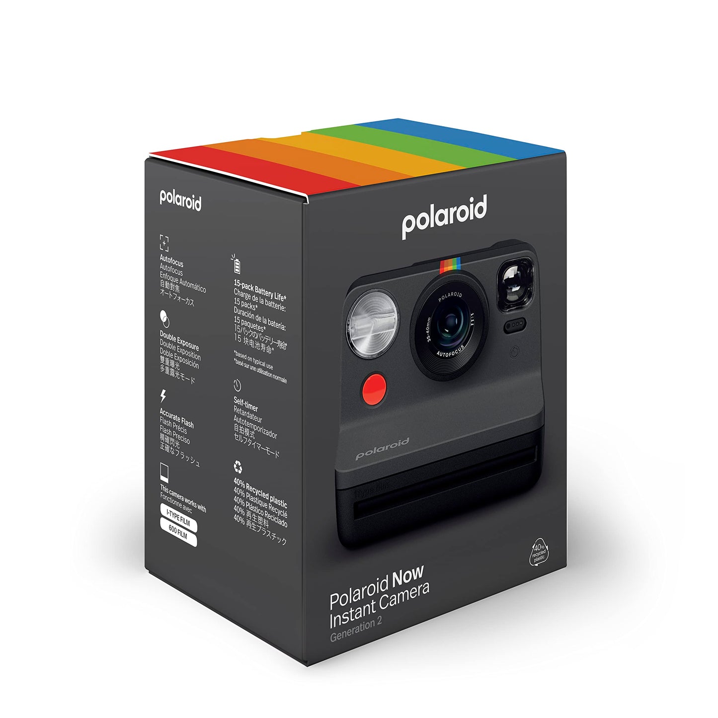 Polaroid Now 2nd Generation I-Type Instant Camera