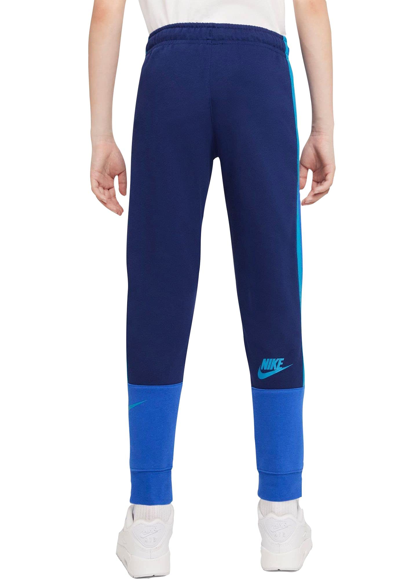 Nike Big Boys Sportswear Amplify Pants (SM (7-8 Big Kids), Blue Void/Game Royal/Imperial Blue)