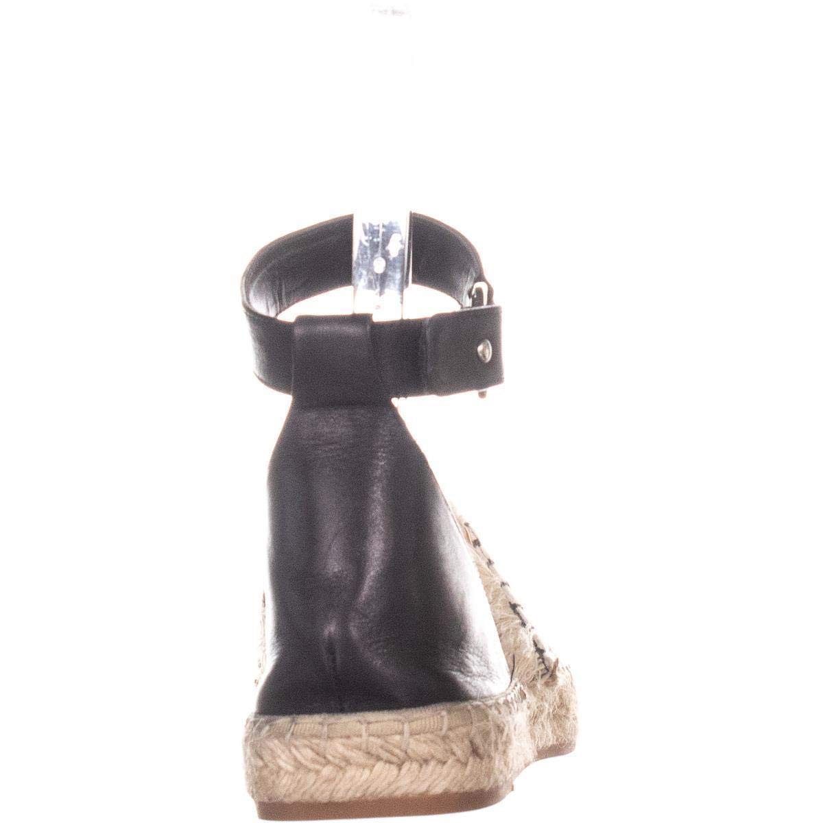 Rebecca Minkoff Womens Vicky Fabric Closed Toe Casual, Black/White, Size 10.0