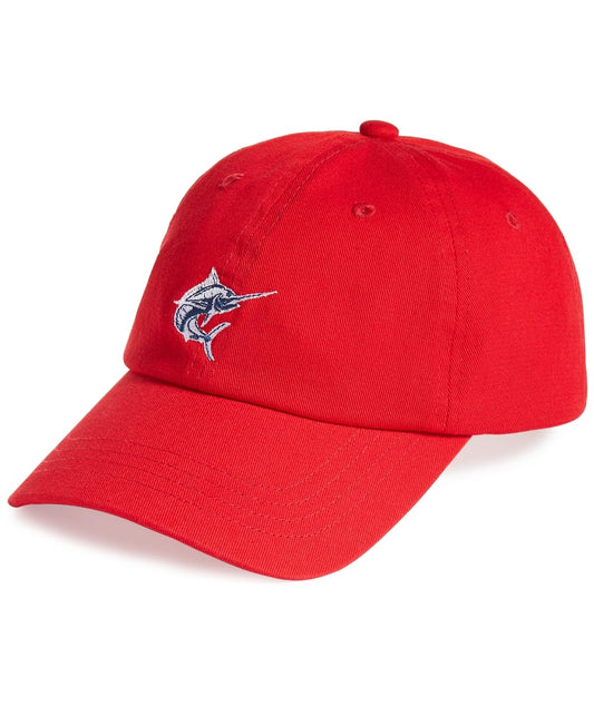 Club Room Mens Canvas Embroidered Ball Cap Red O/S