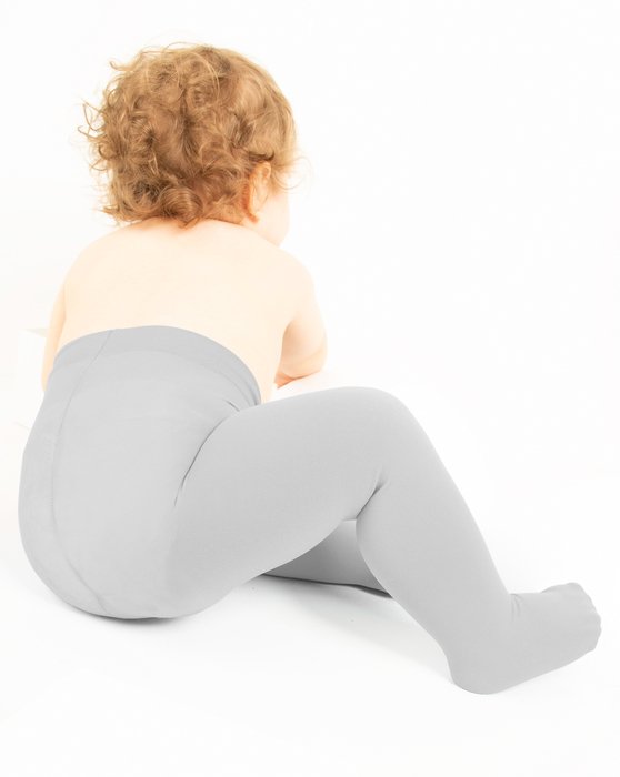 Kids Tights 60 Denier - Light Grey