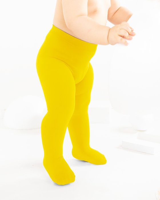 Kids Tights 60 Denier - Yellow