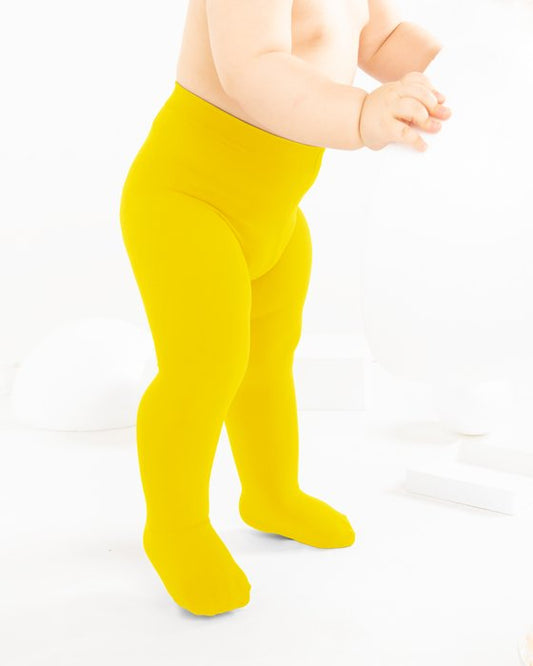 Kids Tights 60 Denier - Yellow