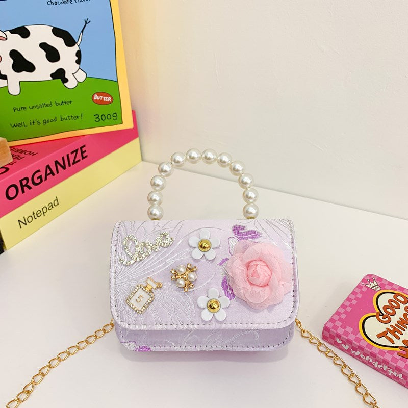 Stylish Cartoon Cute Little Monkey Girls’ Shoulder Bag-5